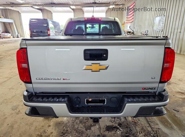 1GCHTCEN3K1127421 2019 CHEVROLET COLORADO Серебряный Вид сзади