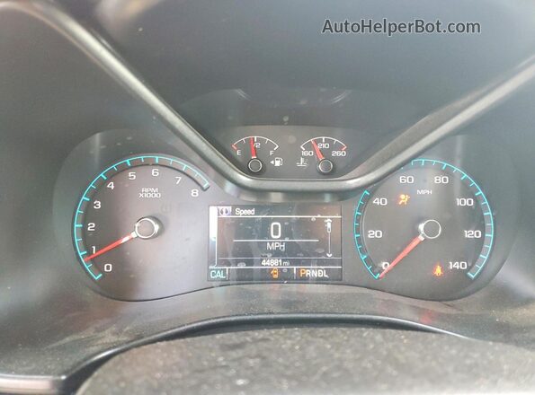 1GCHTCEN5J1121151 2018 CHEVROLET COLORADO Черный Вид щитка приборов