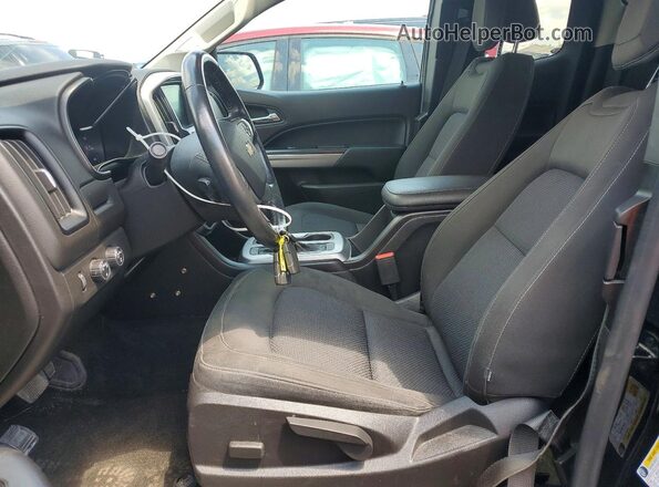 1GCHTCEN5J1121151 2018 CHEVROLET COLORADO Черный Вид салона спереди