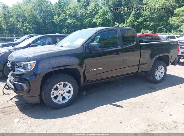 1GCHTCEN7N1105281 2022 CHEVROLET COLORADO Black Передня ліва чверть