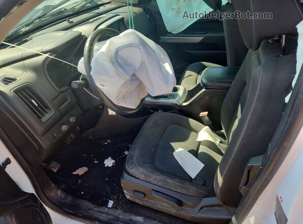 1GCHTCEN9K1131697 2019 CHEVROLET COLORADO Белый Вид салона спереди