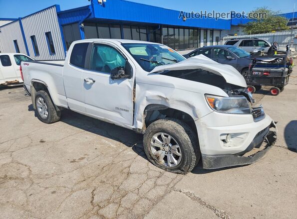1GCHTCEN9K1131697 2019 CHEVROLET COLORADO Белый Передняя правая четверть