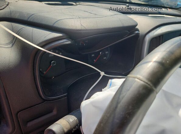 1GCHTCEN9K1131697 2019 CHEVROLET COLORADO Белый Вид щитка приборов