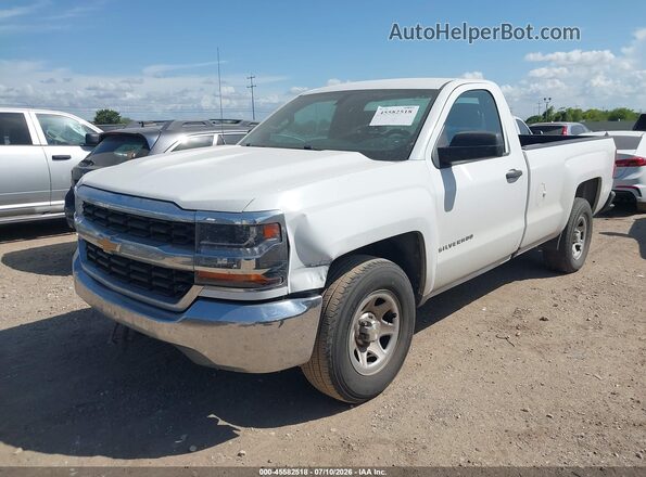 1GCNCNEC4JZ904945 2018 CHEVROLET SILVERADO White Front left