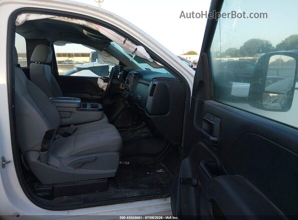 1GCNCNEC7JZ322547 2018 CHEVROLET SILVERADO White Սալոնի դիմացի տեսք