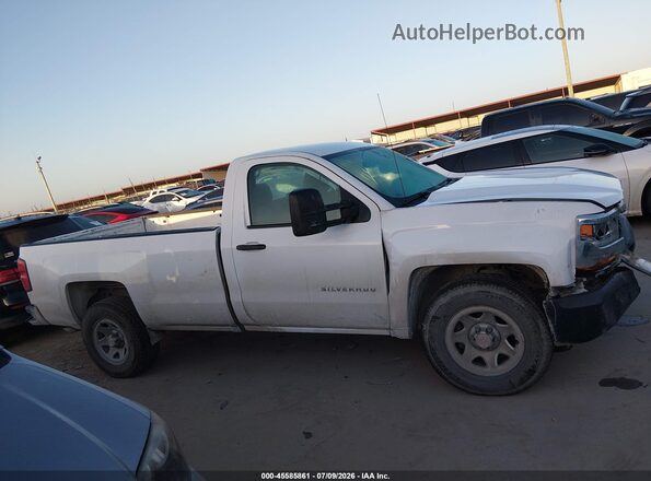 1GCNCNEC7JZ322547 2018 CHEVROLET SILVERADO White Սալոնի հետևի տեսք
