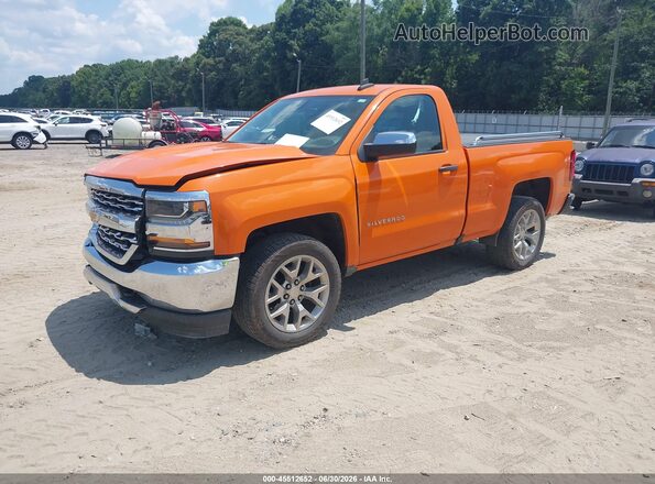 1GCNCNECXHZ280577 2017 CHEVROLET SILVERADO Orange Vista tres cuartos delantera izquierda