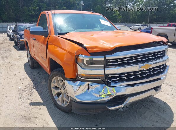 1GCNCNECXHZ280577 2017 CHEVROLET SILVERADO Orange Vista frontal
