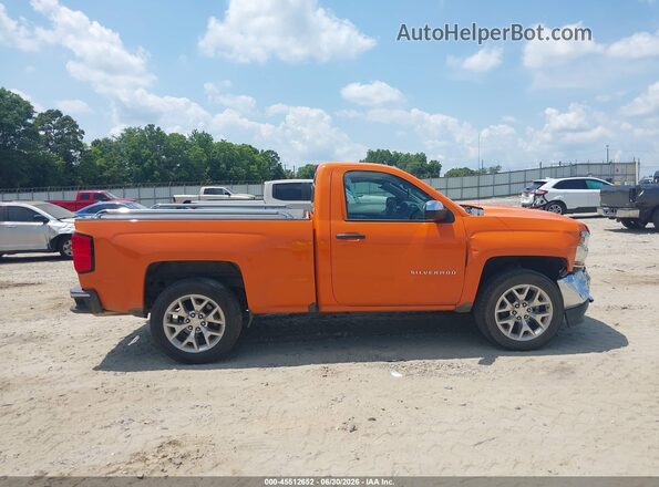 1GCNCNECXHZ280577 2017 CHEVROLET SILVERADO Orange Vista interior trasera