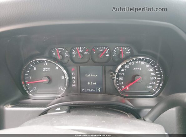 1GCNCNEH2GZ306227 2016 CHEVROLET SILVERADO Blue Вид задніх сидінь