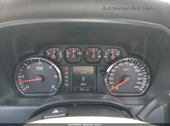 1GCNCNEH4GZ277409 2016 CHEVROLET SILVERADO Silver Vista de los asientos traseros