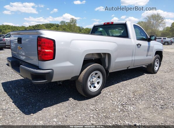 1GCNCNEH4GZ277409 2016 CHEVROLET SILVERADO Silver Trasero derecho