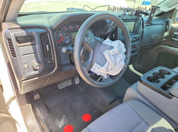 1GCNCNEH5GZ288998 2016 CHEVROLET 1500 White Вид панелі приладів