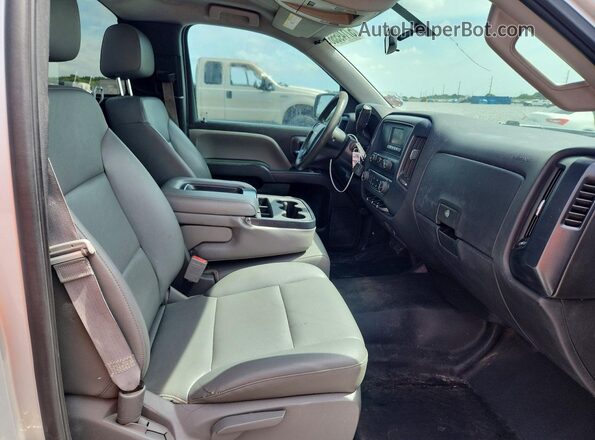 1GCNCNEH9GZ118952 2016 CHEVROLET SILVERADO Silver Rear seats view