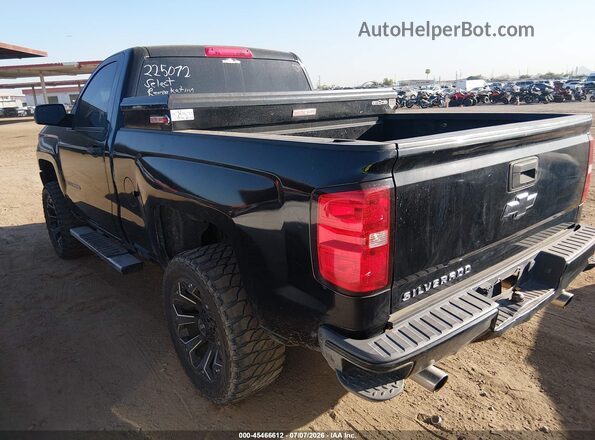1GCNCNEHXGZ225072 2016 CHEVROLET SILVERADO Black უკანა მარცხენა
