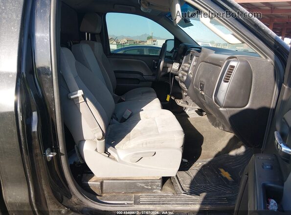 1GCNCNEHXGZ225072 2016 CHEVROLET SILVERADO Black წინა სალონის ხედი