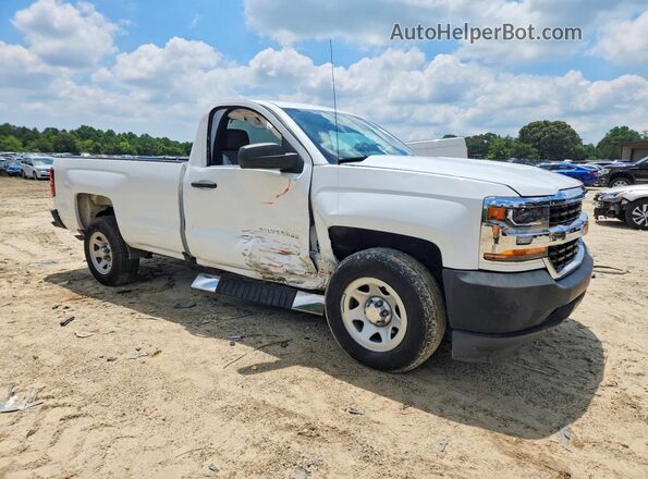 1GCNCNEHXJZ377652 2018 CHEVROLET SILVERADO White Front right