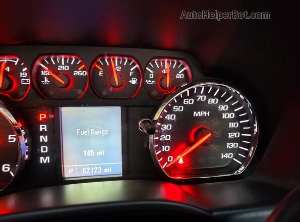 1GCNKNEH5GZ330119 2016 CHEVROLET SILVERADO Black Instrument cluster view