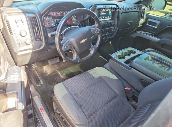 1GCNKREC2HZ174229 2017 CHEVROLET SILVERADO Black Вид панелі приладів