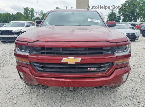 1GCNKRECXGZ307785 2016 CHEVROLET SILVERADO Burgundy Вид спереду