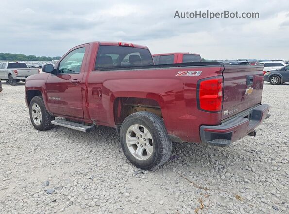 1GCNKRECXGZ307785 2016 CHEVROLET SILVERADO Burgundy Задня ліва чверть