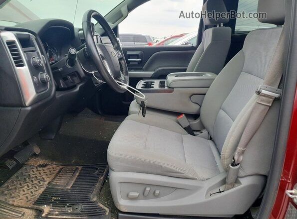 1GCNKRECXGZ307785 2016 CHEVROLET SILVERADO Burgundy Вид салону спереду
