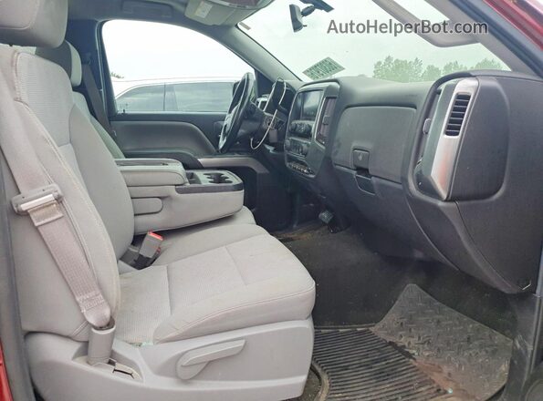 1GCNKRECXGZ307785 2016 CHEVROLET SILVERADO Burgundy Вид задніх сидінь