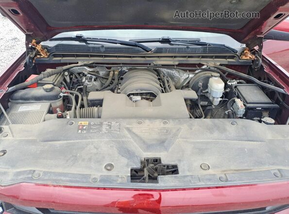 1GCNKRECXGZ307785 2016 CHEVROLET SILVERADO Burgundy Вид задньої частини салону