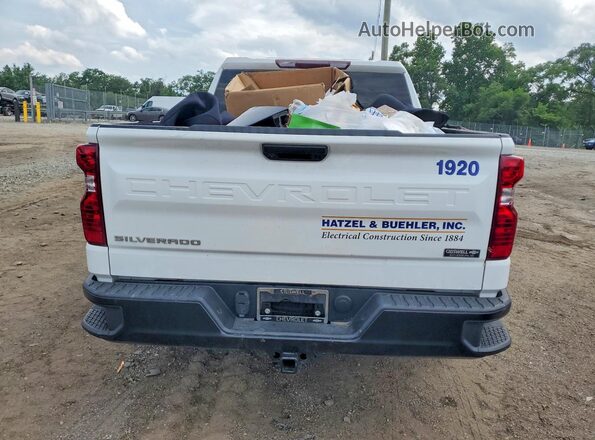 1GCPAAEK7RZ117806 2024 CHEVROLET SILVERADO Белый Вид сзади