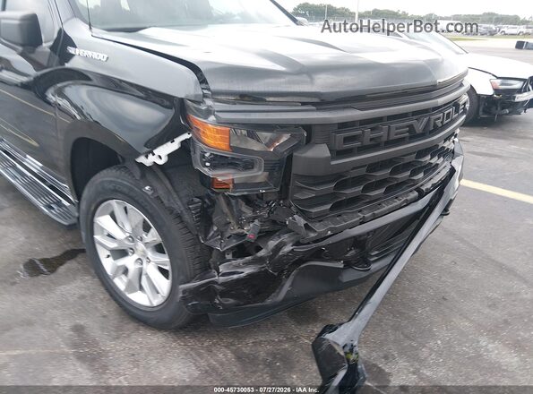 1GCPABEK0NZ529159 2022 CHEVROLET SILVERADO Black Դիմացի տեսք