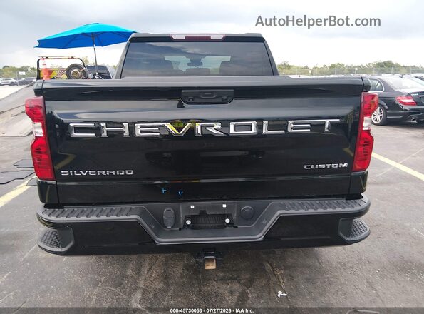 1GCPABEK0NZ529159 2022 CHEVROLET SILVERADO Black 