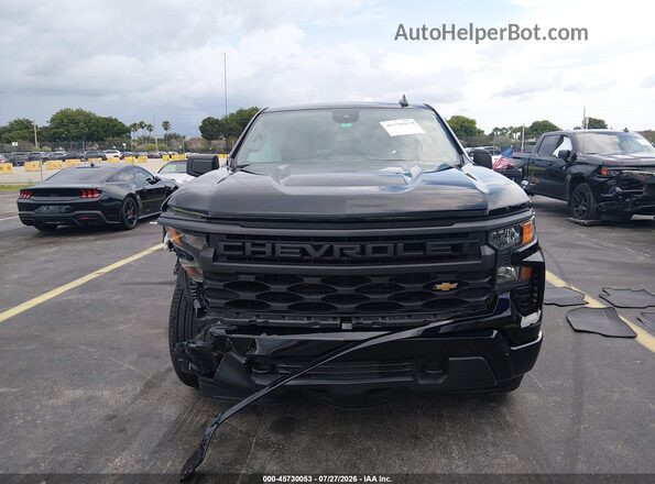 1GCPABEK0NZ529159 2022 CHEVROLET SILVERADO Black Սարքավորումների վահանակի տեսք