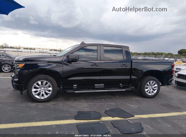 1GCPABEK0NZ529159 2022 CHEVROLET SILVERADO Black Սալոնի 360 աստիճան տեսք