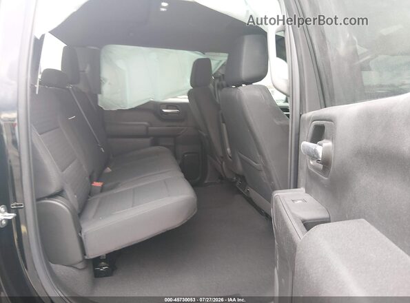 1GCPABEK0NZ529159 2022 CHEVROLET SILVERADO Black VIN կոդի պիտակի տեսք