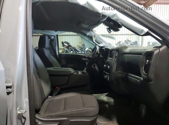 1GCPABEK1SZ121720 2025 CHEVROLET SILVERADO Серый Вид салона спереди
