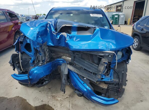 1GCPABEK2NZ523945 2022 CHEVROLET SILVERADO Blue Вид наклейки з VIN-кодом