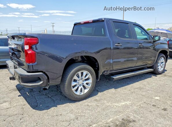 1GCPABEK2NZ603150 2022 CHEVROLET SILVERADO Black Задня права чверть