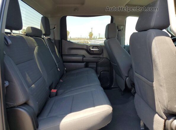 1GCPABEK2NZ603150 2022 CHEVROLET SILVERADO Black Вид задніх сидінь