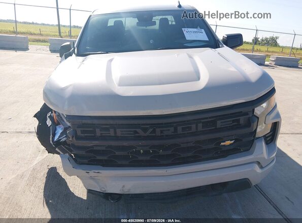 1GCPABEK3TZ294284 2026 CHEVROLET SILVERADO Tan Vista del cuadro de instrumentos