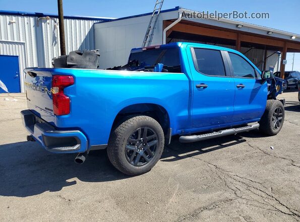 1GCPABEK7SZ165799 2025 CHEVROLET SILVERADO Blue Հետևի աջ