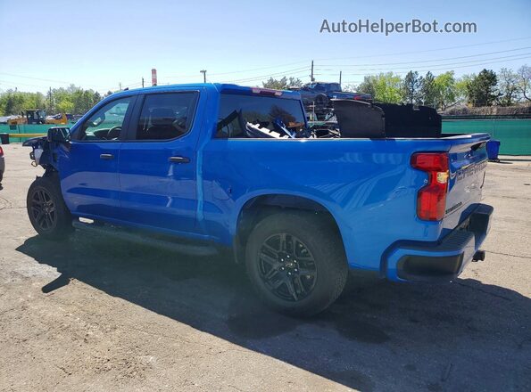 1GCPABEK7SZ165799 2025 CHEVROLET SILVERADO Blue Հետևի ձախ