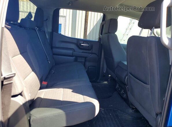 1GCPABEK7SZ165799 2025 CHEVROLET SILVERADO Blue Հետևի նստատեղերի տեսք