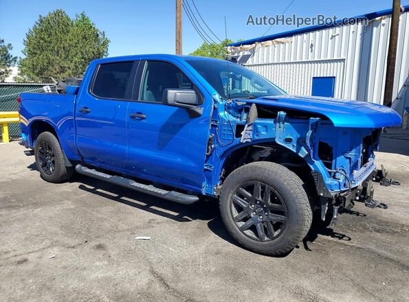 1GCPABEK7SZ165799 2025 CHEVROLET SILVERADO Blue Առջևի աջ