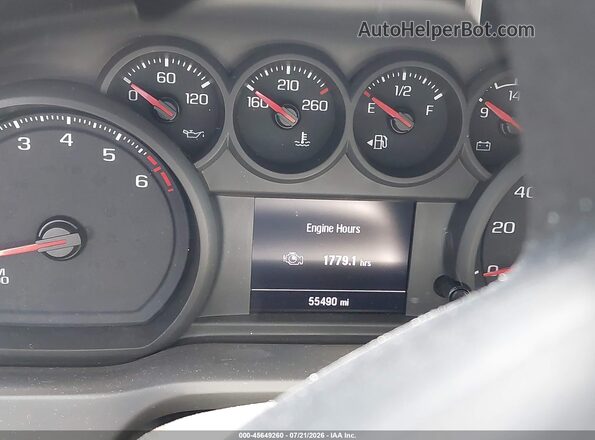 1GCPABEK8NZ585480 2022 CHEVROLET SILVERADO Черный 
