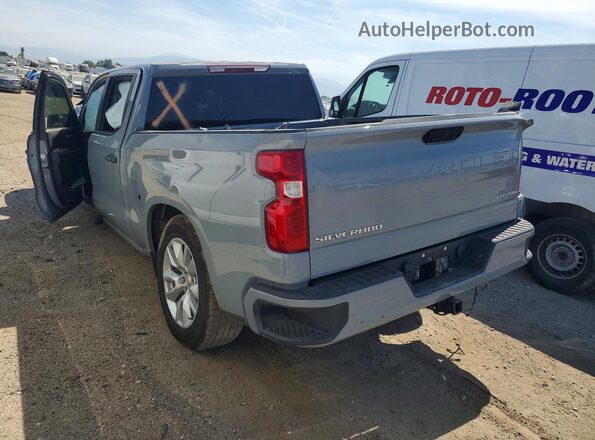 1GCPABEK8SZ168906 2025 CHEVROLET SILVERADO Gray Trasero izquierdo