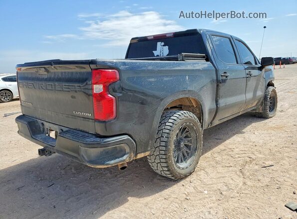 1GCPABEK9PZ314785 2023 CHEVROLET SILVERADO Черный Задняя правая четверть