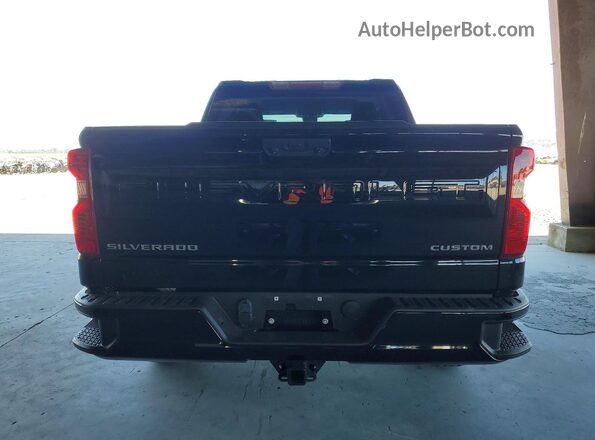 1GCPABEK9RZ157939 2024 CHEVROLET SILVERADO Black Vista trasera