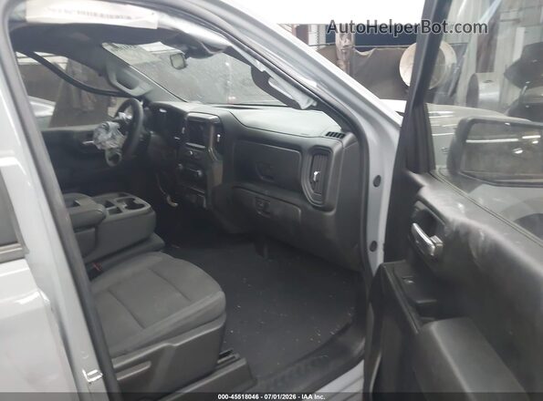 1GCPABEK9SZ239692 2025 CHEVROLET SILVERADO Gray Widok wnętrza z przodu