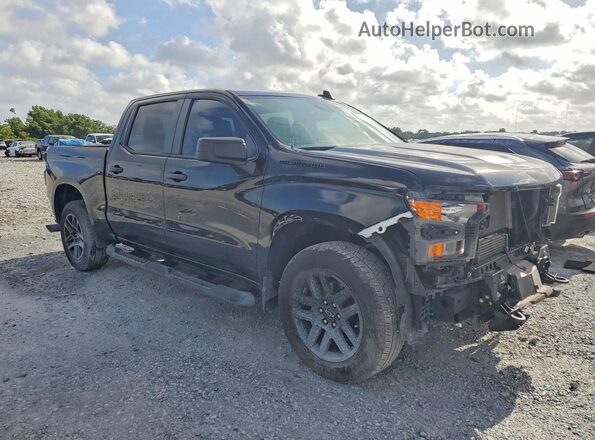 1GCPABEKXNZ507525 2022 CHEVROLET SILVERADO Black წინა მარჯვენა