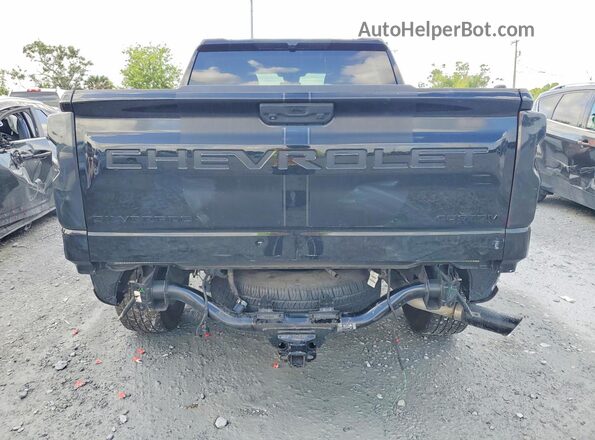 1GCPABEKXNZ507525 2022 CHEVROLET SILVERADO Black უკანა ხედი